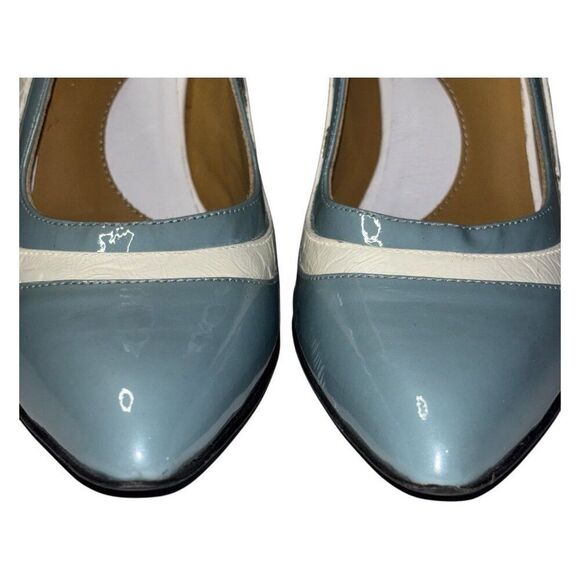 JOHN FLUEVOG Celestial Communication Aquila Mary Jane 6.5 Sculpted Baroque Rococ - Picture 9 of 12